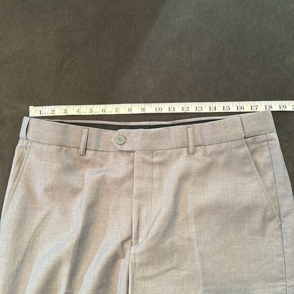 Men’s Gray 3 Piece Business Suit Notched Lapel Size 38 Jacket 36 Pants NWT - Picture 10 of 13